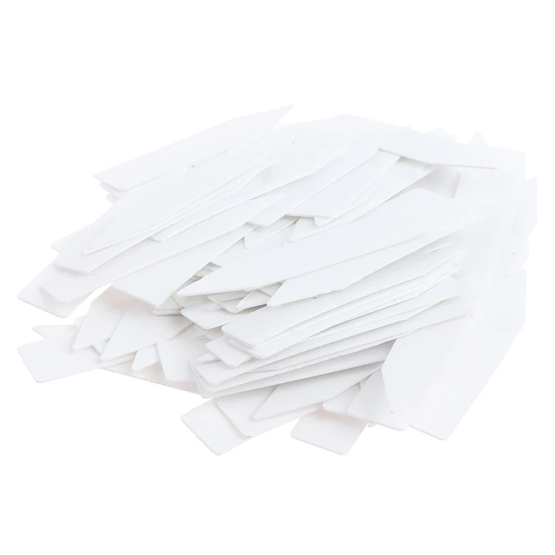 Bonsai Garden Name - 100pc 5x1cm Multicolor Plastic Plant Labels