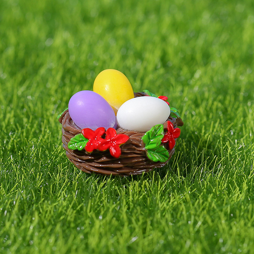 Bonsai Garden Festival - 13Pcs Resin Easter Bunny Egg Micro