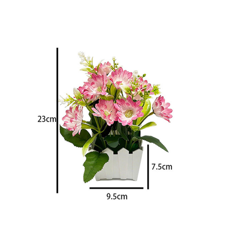 Simulated Chrysanthemum Potted - Bonsai Garden Entrance review and price