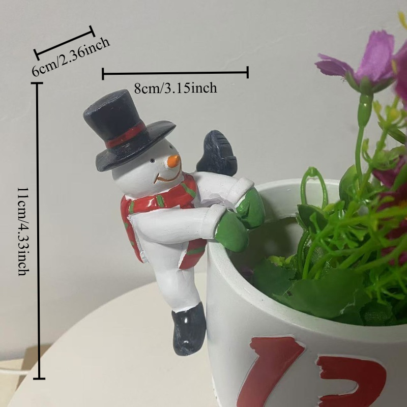 Christmas Santa Snowman Statue - Bonsai Garden Wall review and price