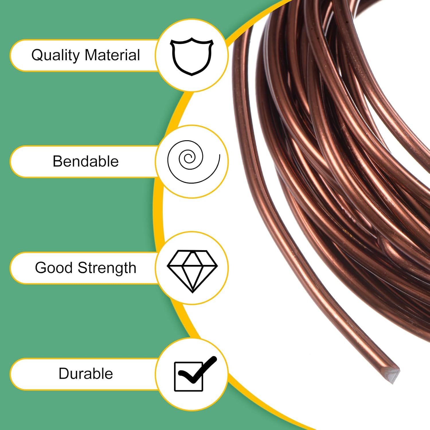 16.4 Feet Brown Bonsai Wires A - Bonsai Wire Aluminum review and price