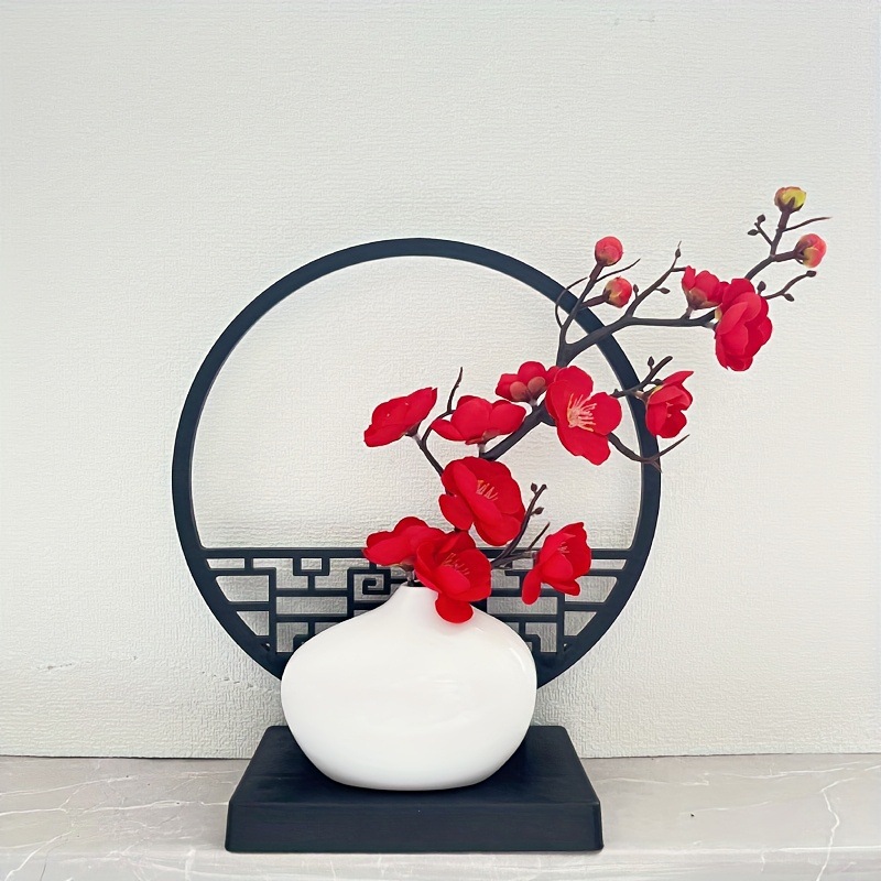 Chinese-style Black Flower Sta - Bonsai Garden Entrance review and price