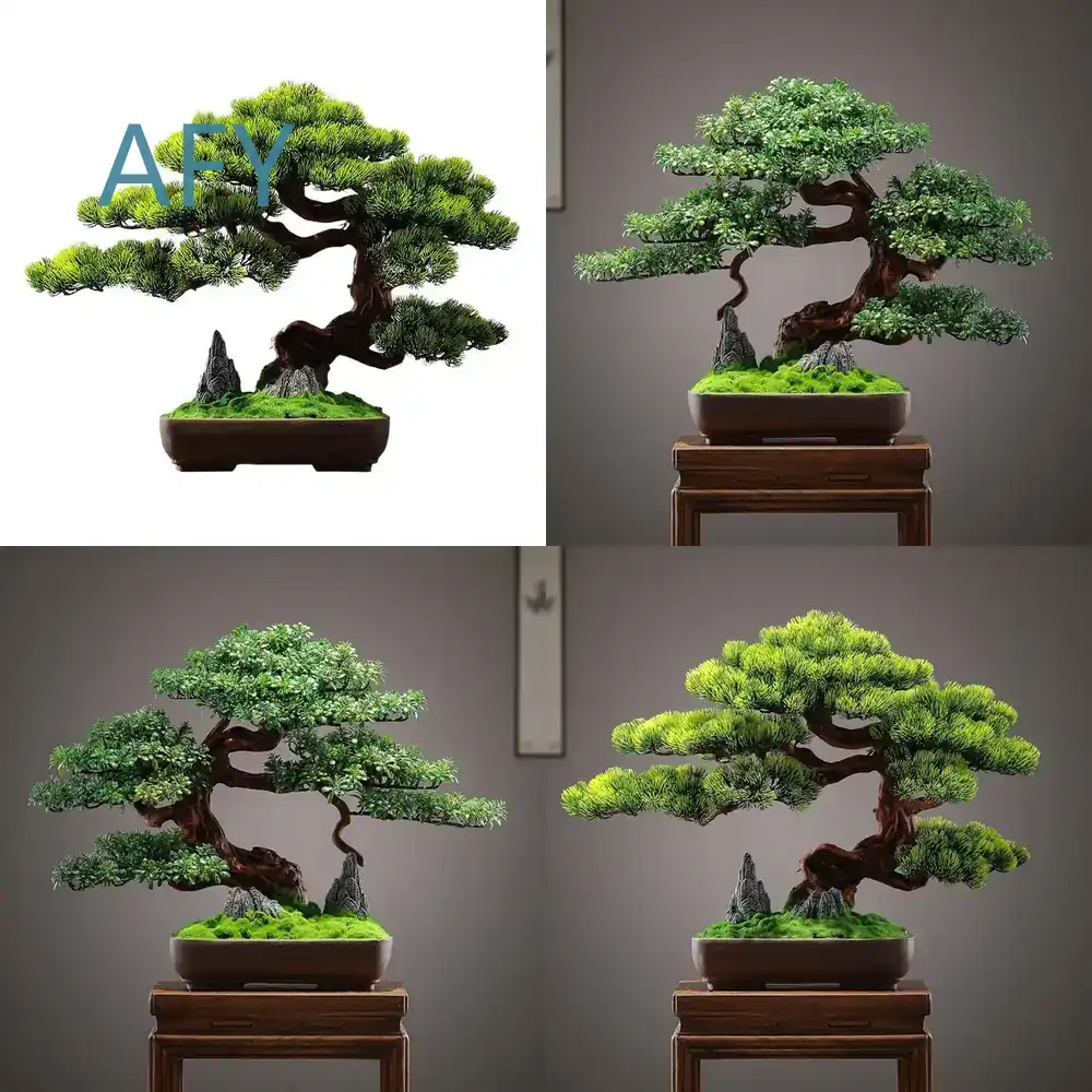 Simulated Pine Bonsai for Home - Bonsai Garden Entrance review and price