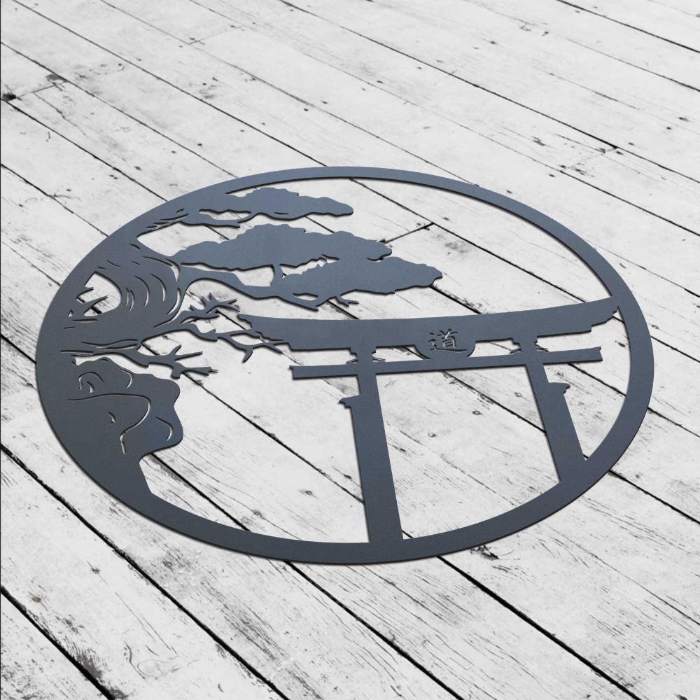Brand Cherry Blossom Tree Meta - Bonsai Garden Wall review and price