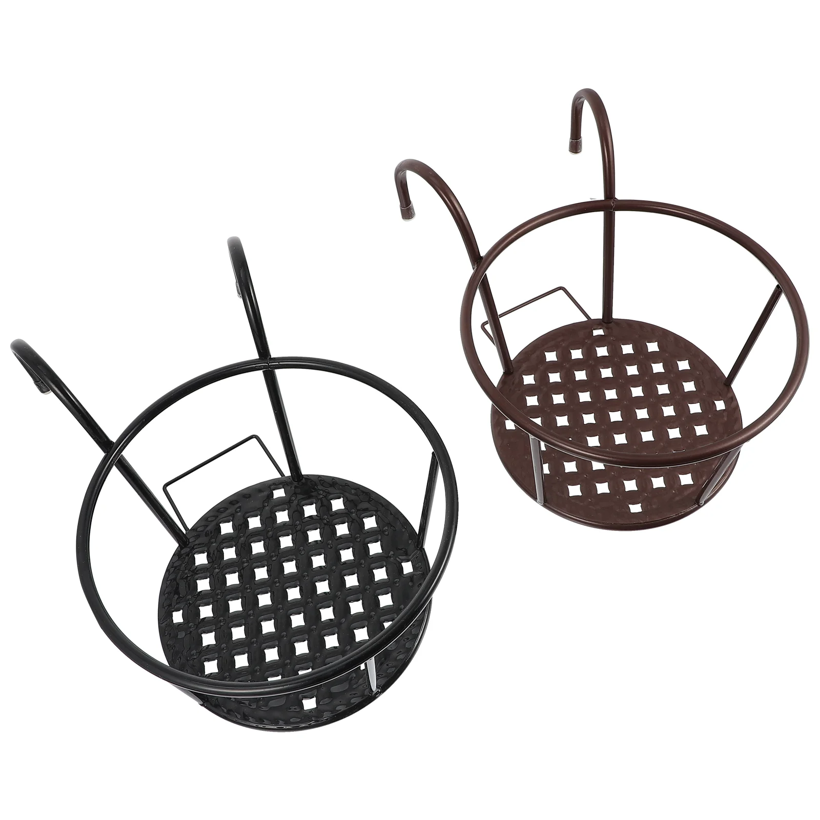 2 Pcs Iron Flower Pot Stand Wa - Bonsai Garden Wall review and price