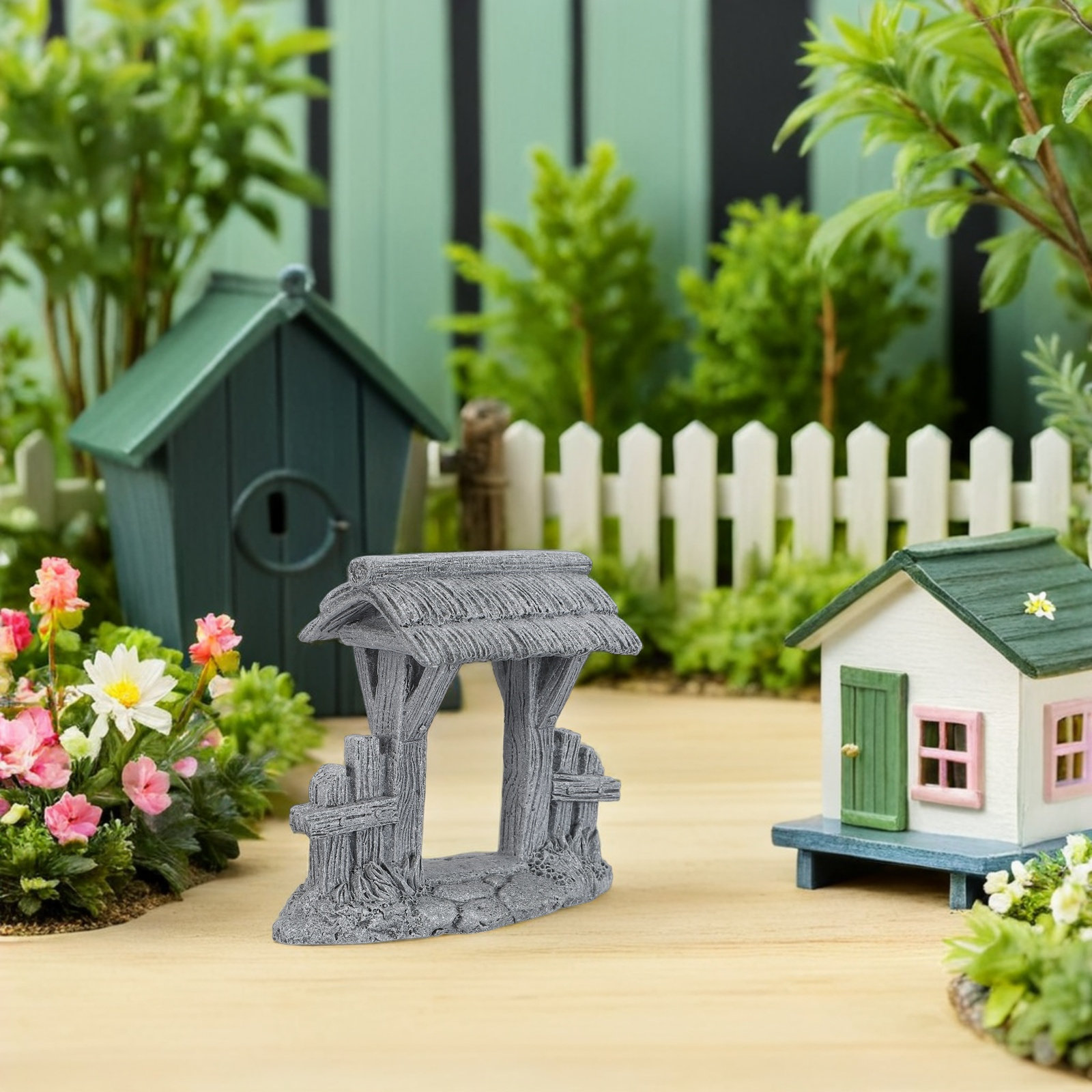 Mini Chinese Gate Bonsai Ornam - Bonsai Garden Entrance review and price